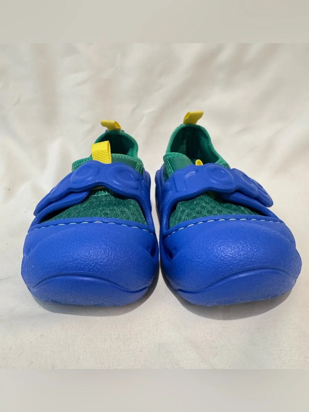 Crocs Kids Swiftwater Splash Little Kid Size C8 Green Ivy & Blue Waterproof Boys